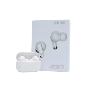 Audifono JEMIP BASIC Earbuds Meta Pods Blanco