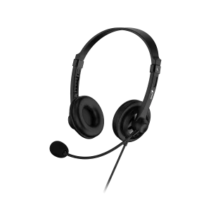 Audifono Microfono GENIUS HS-230U USB A Control Integrado Negro