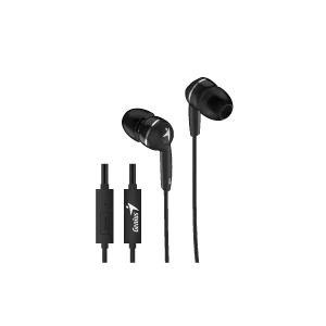 Audifono Microfono GENIUS HS-M320 3.5 mm Control Integrado Negro