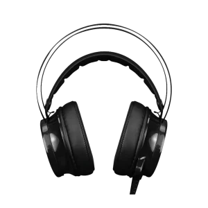 Audifono Microfono Gaming GAMEMAX HG200 3.5 mm USB C LED 7 Colores Negro