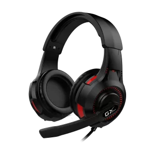 Audifono Microfono Gaming Genius HS-G710 Vibracion USB Negro-Rojo