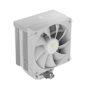 CPU FAN COOLER GAMDIAS Boreas M2 51D Digital Torre 5 Tubos AM4 AM5 Full Intel Blanco
