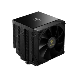 CPU FAN COOLER GAMDIAS Boreas P2 62D Digital Torre 6 Tubos Doble FAN AM4 AM5 Intel Negro