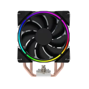 CPU FAN COOLER GAMEMAX Gamma 500 Rainbow 5 Tubos Full Intel AMD RGB Negro
