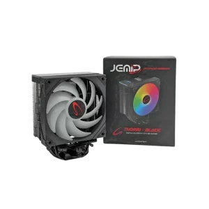 CPU FAN COOLER GAMING G JEMIP Thorri Digitel 4 Tubos Full Intel ARGB AM4 AM5 Negro