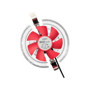 CPU FAN COOLER JEMIP JP CP1 Intel AM4 Rojo