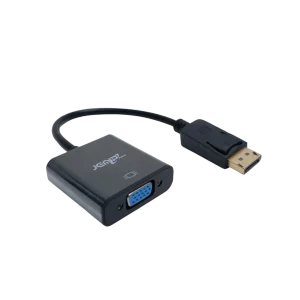 Cable Adaptador JEMIP DP Macho A VGA Hembra Negro