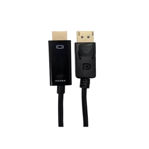 Cable JEMIP Display Port Macho A HDMI Macho 1.8 Mts Negro