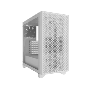 Case Gaming CORSAIR 3000D Airflow HD USB Lateral Vidrio Frente Malla Blanco