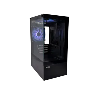 Case Gaming JEMIP Nebula Matx  ARGB Frontal y Lateral Vidrio Templado Negro