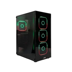 Case JEMIP Super Nova ATX ARGB Lateral de Vidrio Negro