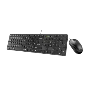 Combo Teclado Mouse GENIUS Slimstar C126 1200 DPI USB Negro