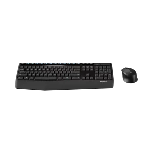 Combo Teclado Mouse LOGITECH MK345 3 Botones Inalambrico Baterias Incluidas Ingles Negro