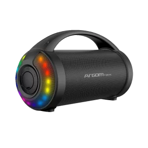 Corneta ARGOM Radyon Beats BT Inalambrico LED Negro