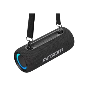 Corneta ARGOM Raydon X37 BT RGB Resistente al Agua Negro
