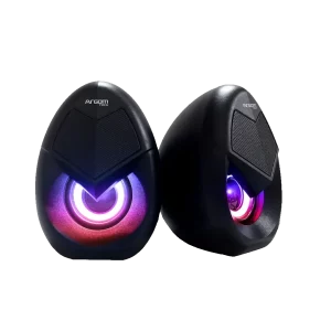 Corneta Gaming ARGOM Combat S62 RGB USB Negro
