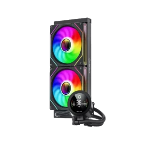 Enfriador Liquido GAMEMAX Iceburg 240 Digital ARGB Full Compatible Intel AMD Negro