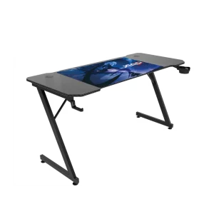 Escritorio Gaming JEMIP MIDNIGHT WYRM 140x60cm Accesorios Negro