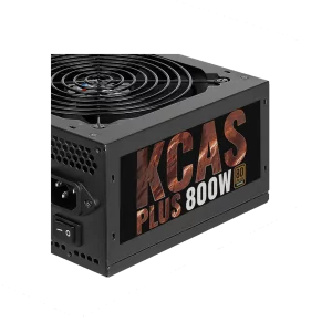 Fuente de Poder Gaming AEROCOOL 800W Kcas 800 Bronze ATX Negro