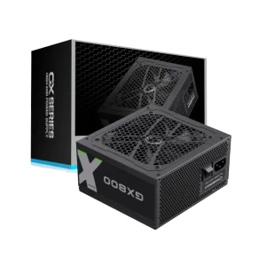 Fuente de Poder Gaming GAMEMAX 800W GX800 ATX 80 Gold Negro