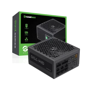 Fuente de Poder Gaming GAMEMAX GM 700 APFC 80 Plus Bronze Full Modular Negro