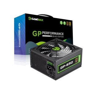 Fuente de Poder Gaming GAMEMAX GP 650 ATX 80 Bronze Negro