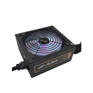 Fuente de Poder Gaming JEMIP 650W RGB Full JP 650 80 Bronze ATX Negro