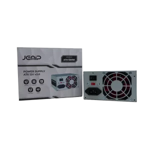 Fuente de Poder JEMIP 600W Sata US Type Power Cord Negro