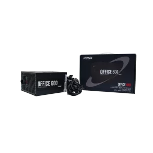 Fuente de Poder JEMIP Office 600W Sata Caja Retail Negro