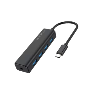 Hub ARGOM Mini Oneaxess Tipo C 4 Puertos USB 5GBPS