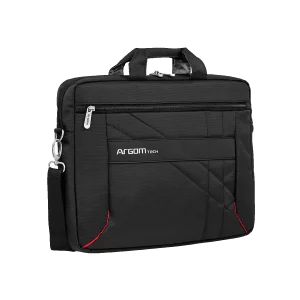 Maletin ARGOM Florencia 15.5 Pulgadas Acolchado Nylon Negro