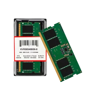 Memoria RAM KINGSTON 8GB DDR5 5600 Mhz SODIMM Portatil