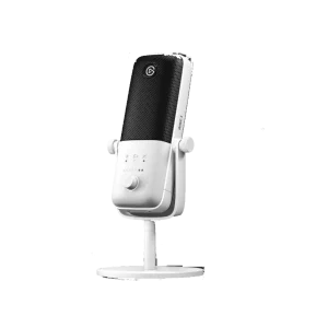 Microfono CORSAIR El Gato Wave 3 USB Rejilla Acero Blanco