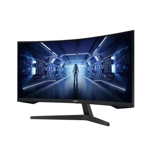 Monitor Gaming SAMSUNG Odyssey G5 Curvo 34 Pulgadas UWQHD 165Hz HDMI DP Negro