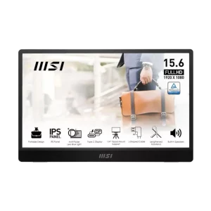 Monitor Portatil MSI PRO MP161 15.6" Full HD 60Hz USB-C Negro