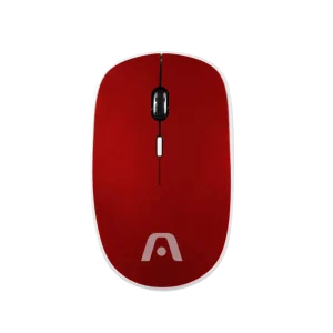 Mouse ARGOM MS31 1600 DPI 4 Botones Inalambrico Rojo