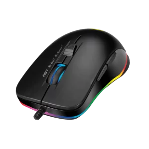 Mouse Gaming GAMEMAX MG7 3200DPI 6 Botones LED Incluye Mouse Pad Negro