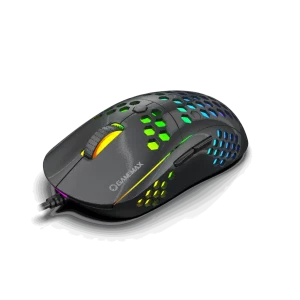 Mouse Gaming GAMEMAX MG8 6400DPI 6 Botones USB Negro