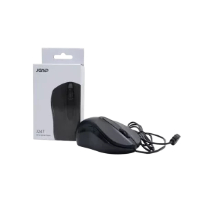 Mouse JEMIP J247 3 Botones USB Ergonomico Negro