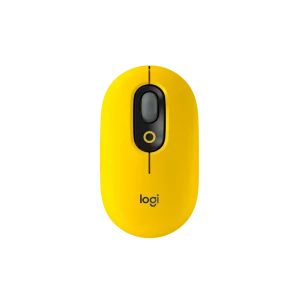 Mouse LOGITECH Pop 1000DPI 3 Botones BT Amarillo
