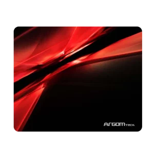 Mouse Pad ARGOM Galaxia Tela Sintetica Rojo
