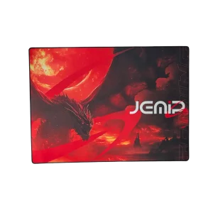 Mouse Pad Gaming JEMIP Dragon Fire Rojo