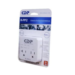 Protector y Supresor de Picos CDP 1800W 15AMP 120V Refrigeradores Blanco