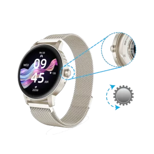 Reoj ARGOM Skeiwatch Beige C30 Android IP67 GPS Correas Impermeables