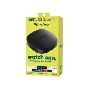 Reproductor Streaming ONN Google TV 4K Activacion por Voz