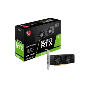 Tarjeta de Video MSI GEFORCE RTX3050 Low Profile 6Gb DDR6 96Bit HDMI