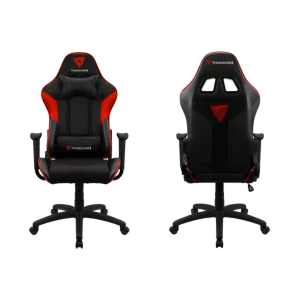 Silla Gaming AEROCOOL THUNDERX3 EC3 Ergonomica Reclinable Posa Brazos Negro Rojo