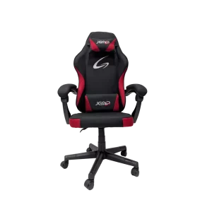 Silla Gaming JEMIP Kids Laidly Worm Reposabrazos Ergonomico Soporte Lumbar Cervical Negro Rojo