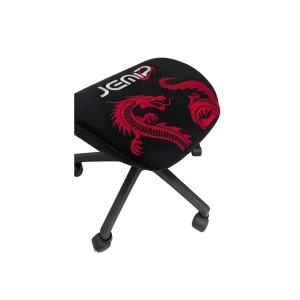 Silla Gaming JEMIP Rest Griffin Sin Espaldar Ajustable Negro Rojo