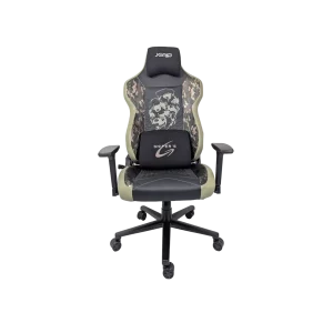 Silla Gaming JEMIP Sniper Ergonomica Reposa Brazos Ajustable Negro Camuflaje